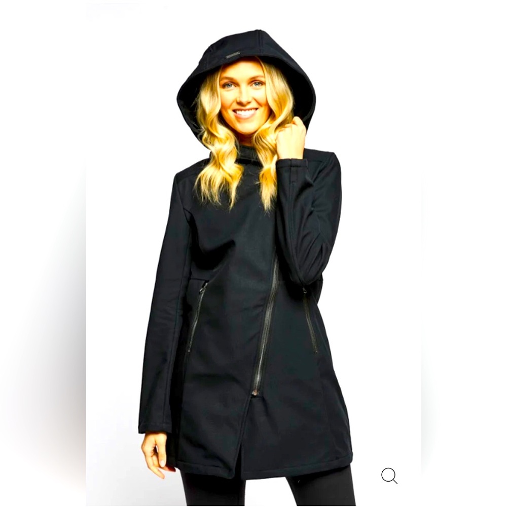 MIA MELON HOUSTON FLEECE LINED WEATHERPROOF COTTON STYLISH RAIN COAT